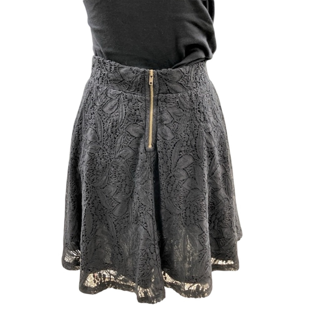 Target xhilaration Black Lace Skater Skirt, size S - Picture 2 of 11